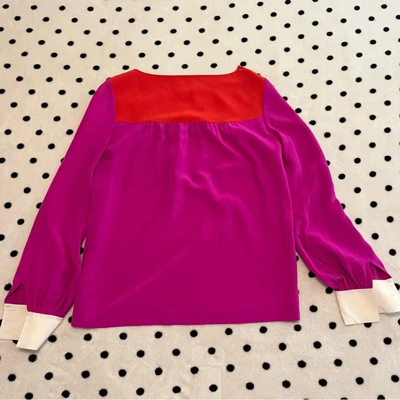 Kate Spade Silk Blouse Size 4 - Picture 8 of 8